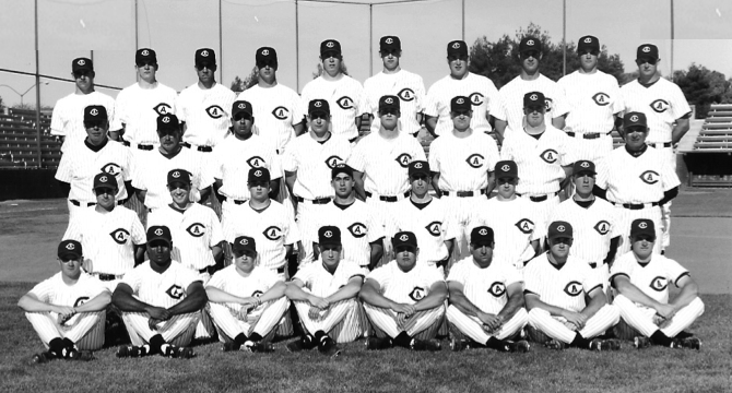 UC Davis Baseball Hall of Fame 1994 Team
